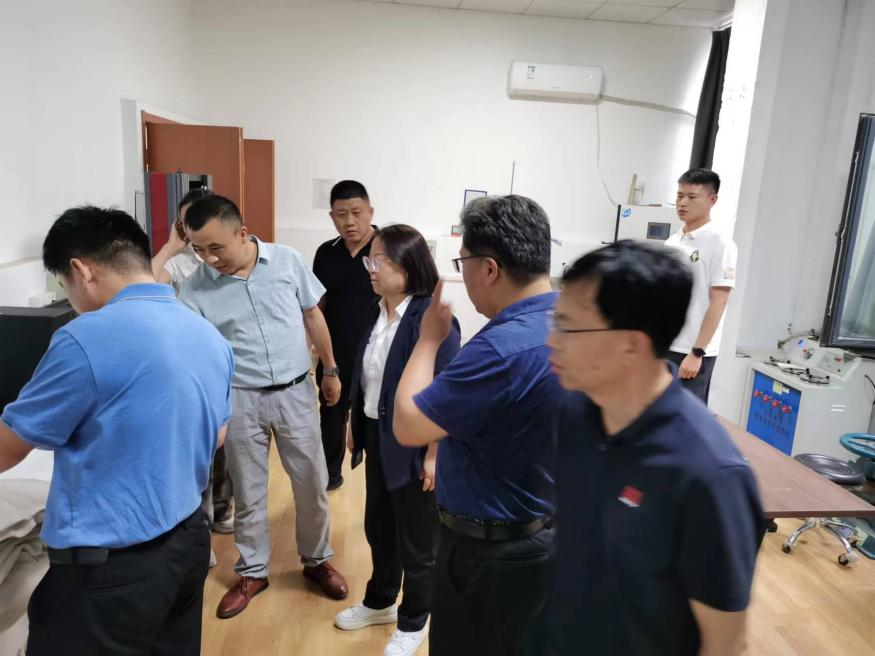 【青水检测】山东特检方圆检测有限公司到山东省青水检测鉴定有限公司考察交流